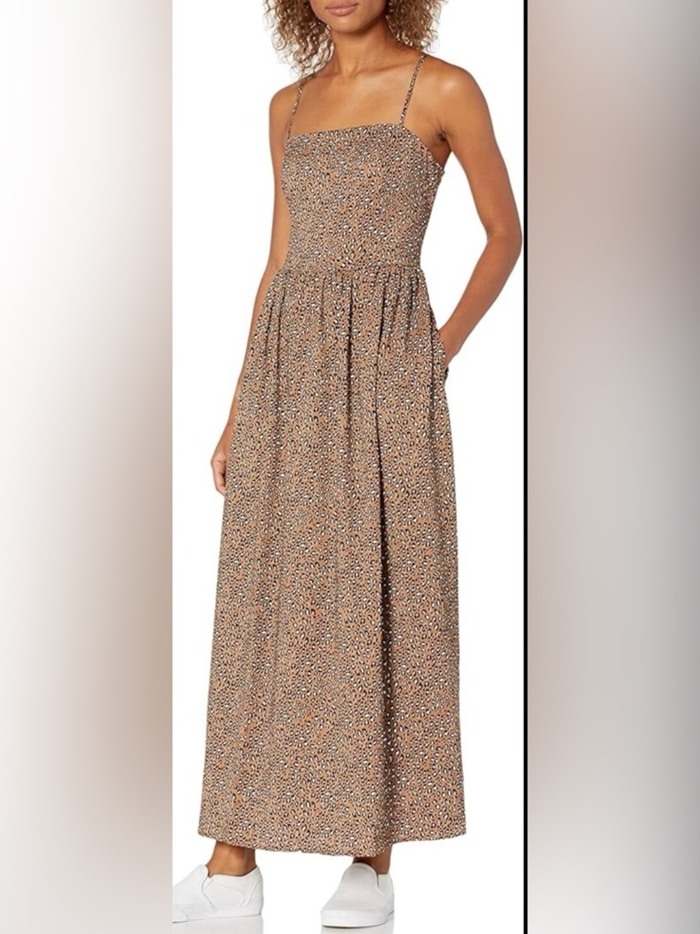 Leopard Print Maxi Dress